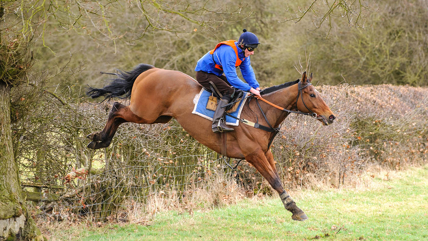 Adam Kirby at the Melton Hunt Club Ride