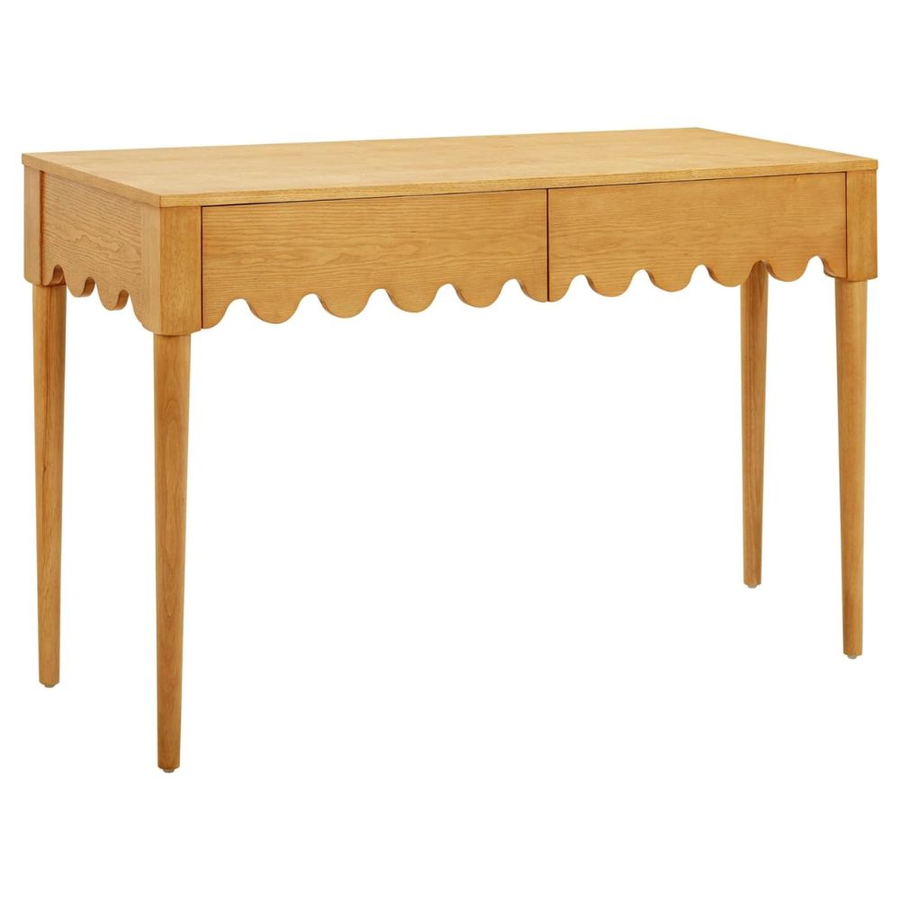 Tov Furniture Oodle Natural Ash 2-Drawer Desk