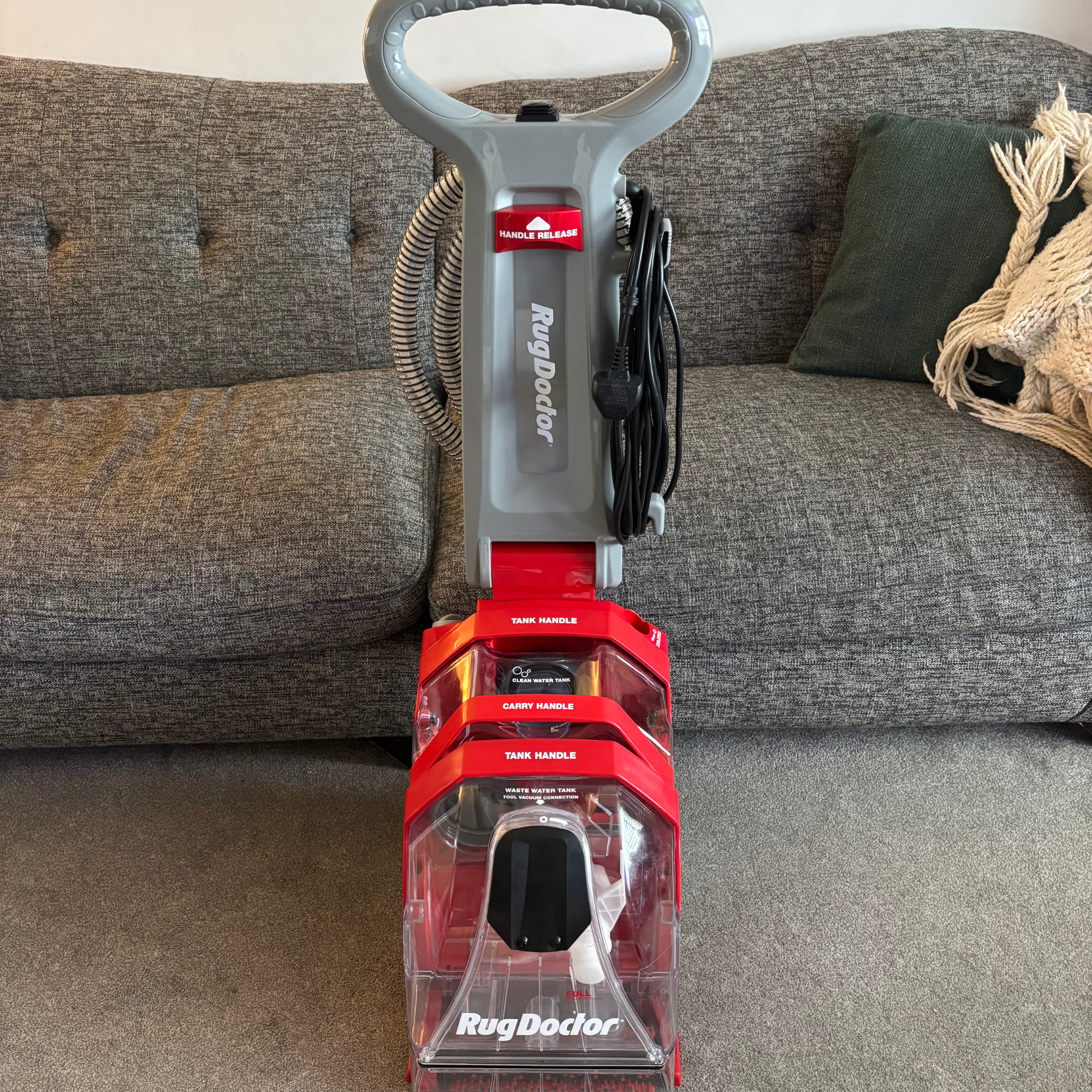 Rug Doctor Deep Upright Carpet Cleaner front view