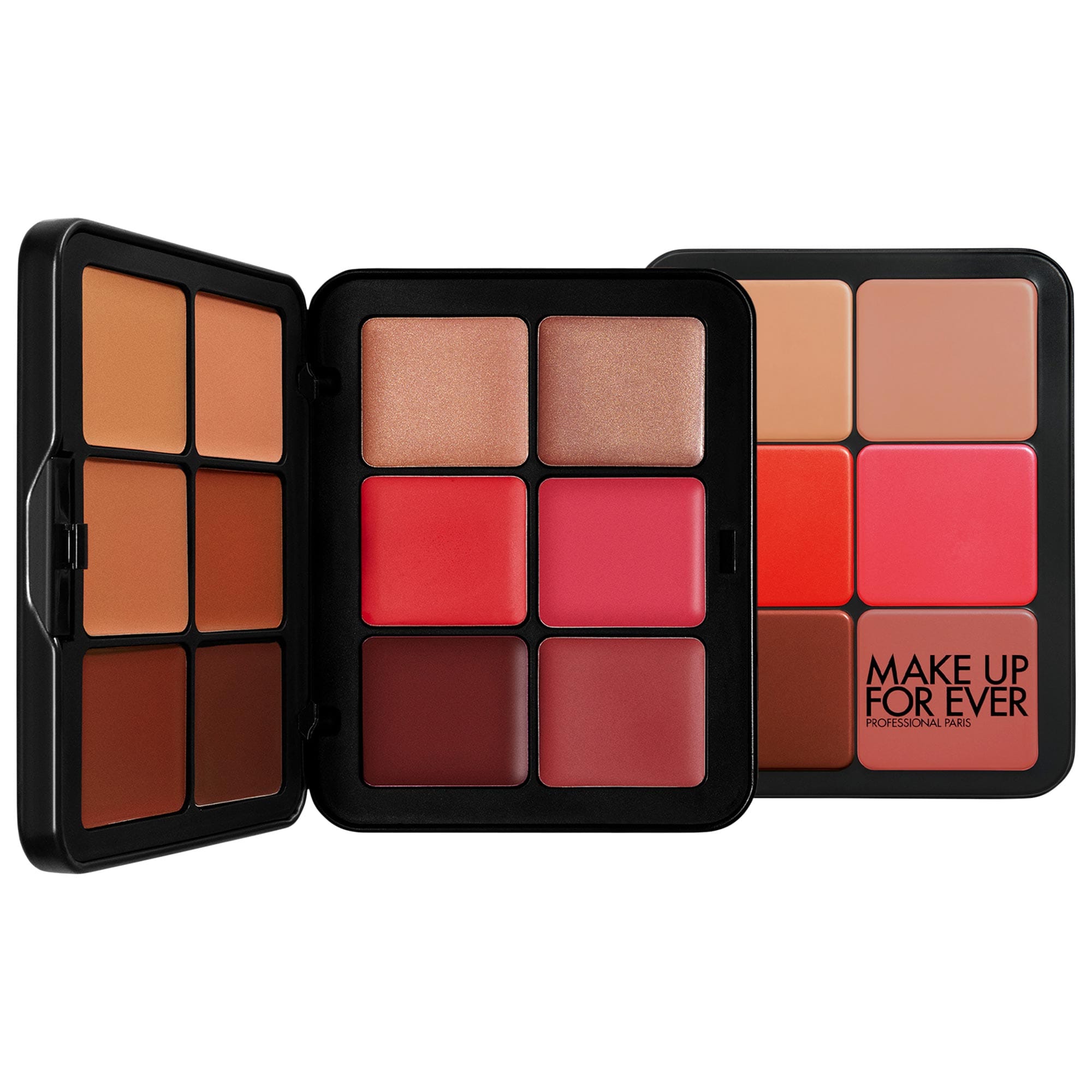Hd Skin Face Essentials &amp;ndash; Longwear Full Face Cream Palette - Palette 2: Tan to Deep