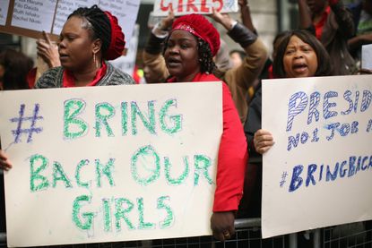London protest against Boko Haram
