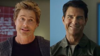 Rob Lowe in Unsane/Tom Cruise in Top Gun: Maverick