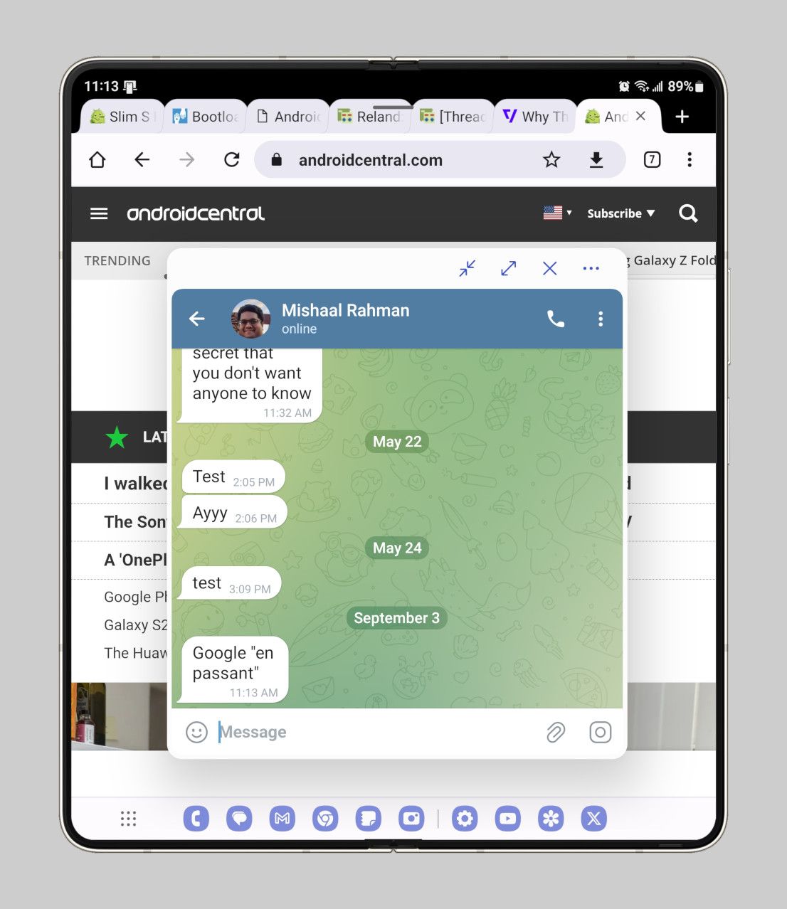 Pop-up view window