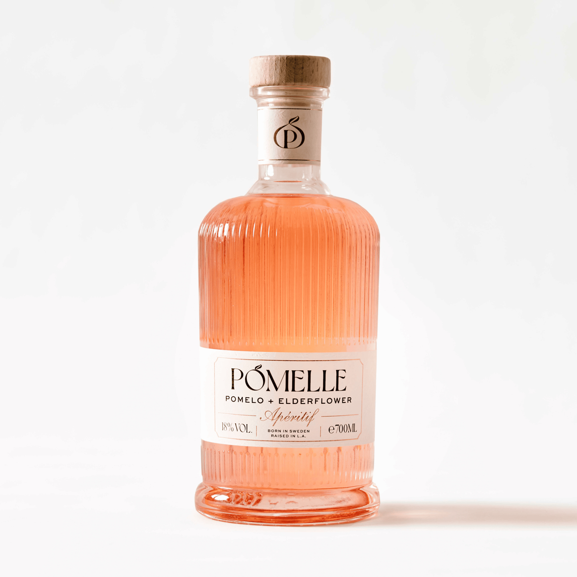 A bottle of Pomelle Pomelo and Elderflower