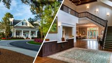 The Player Services Building at Augusta National