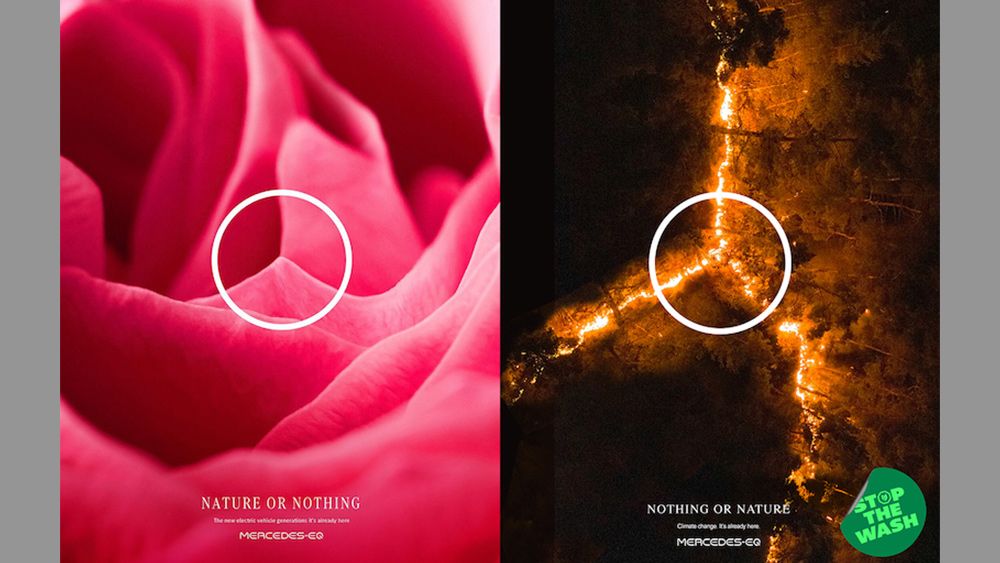 Mercedes Nothing or Nature campaign