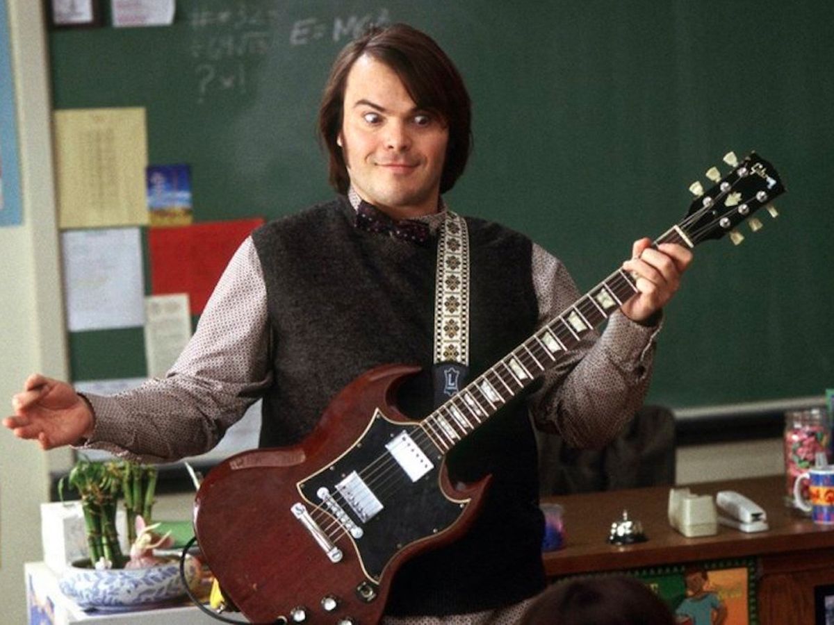 School Of Rock Jack Black Hero