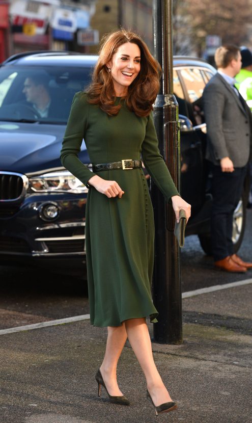 The hidden meaning behind Catherine's statement green dress | Woman & Home