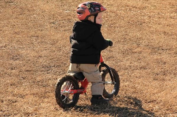 A future 'crosser in the making.
