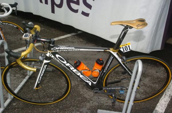Samuel Sanchez's Orbea bike