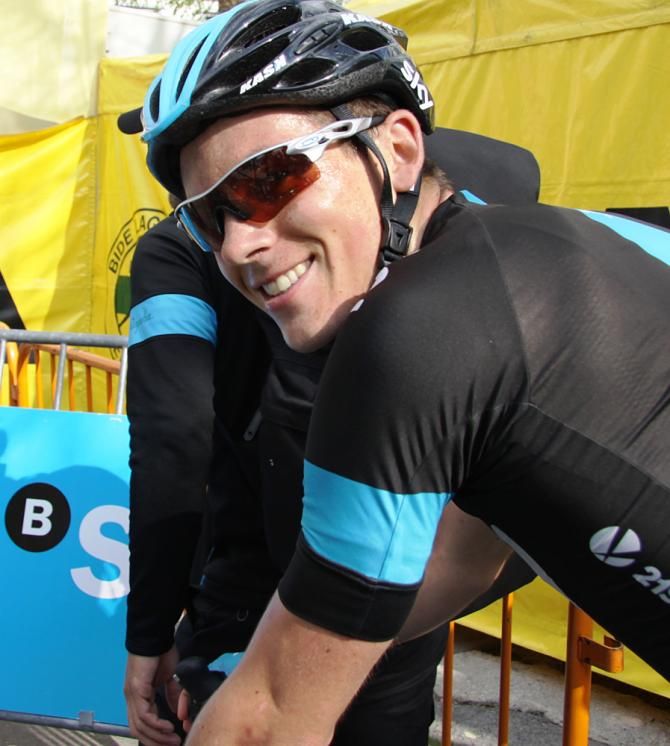 Ben Swift was pretty chuffed with his stage win