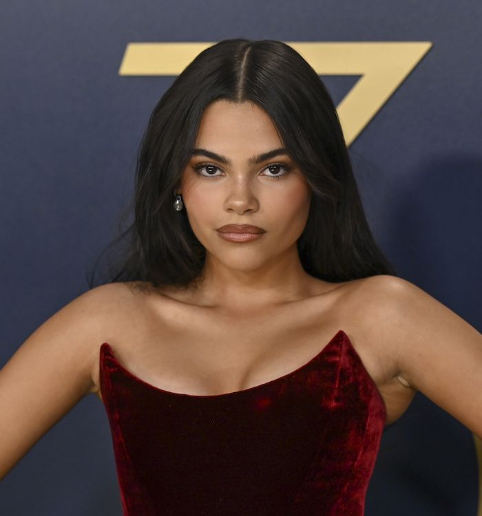 Ariana Greenblatt on the SAG Awards red carpet