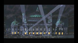 Return of the Phantom screenshot - external view of the Paris Opera House at night