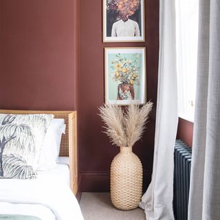 brown bedroom