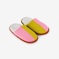Colorblock Slide Slippers: was $44 now $33 @ Verloop