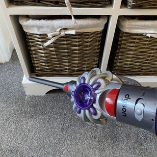 Dyson Car+Boat cleaning with crevice tool