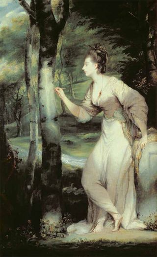 Bruce Oldfield's favourite painting, Mrs Richard Bennett Lloyd by Sir Joshua Reynolds.