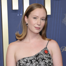 Hannah Einbinder attends the 77th Primetime Emmy Awards at Peacock Theater on September 14, 2025 in Los Angeles, California. 