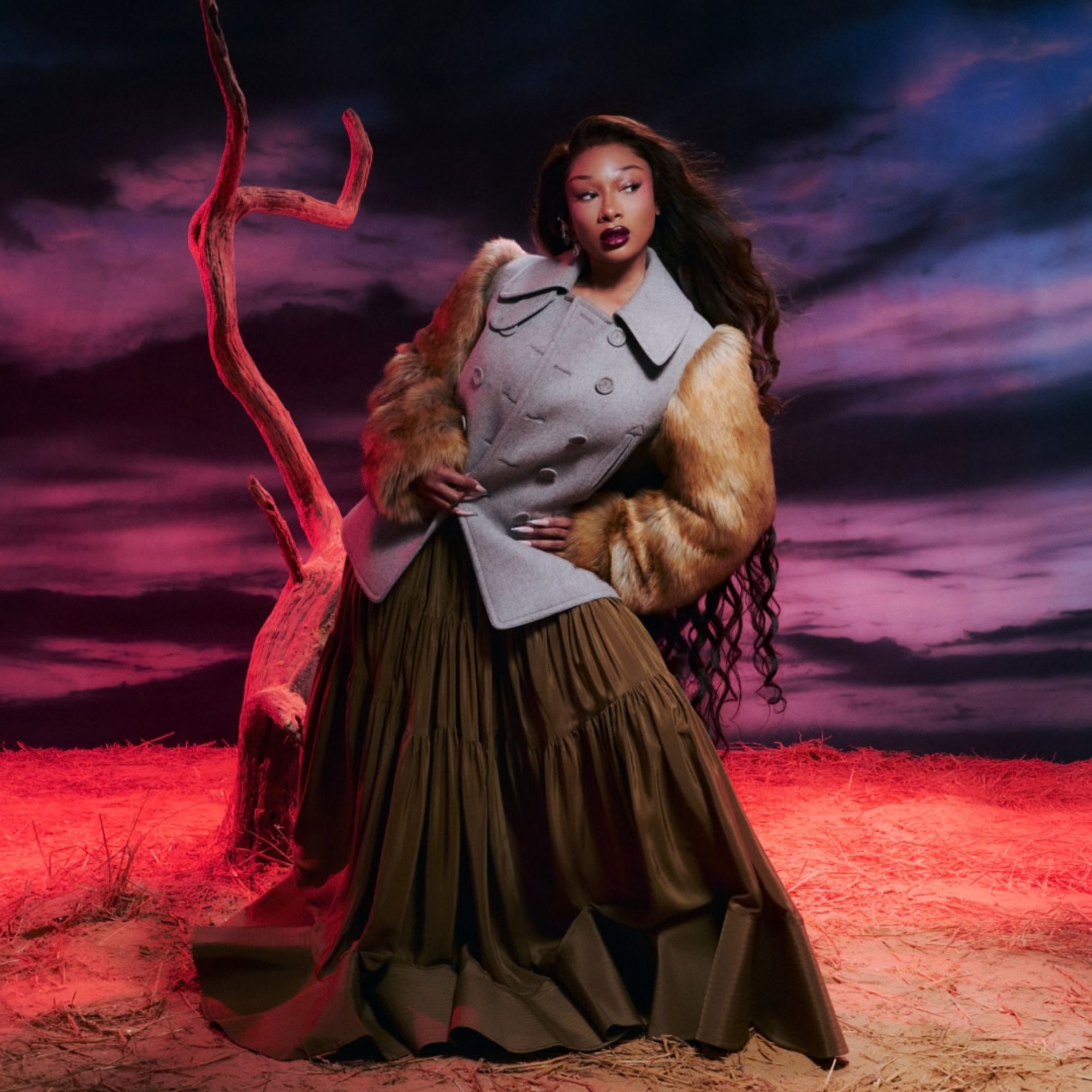 Megan Thee Stallion poses for Marie Claire