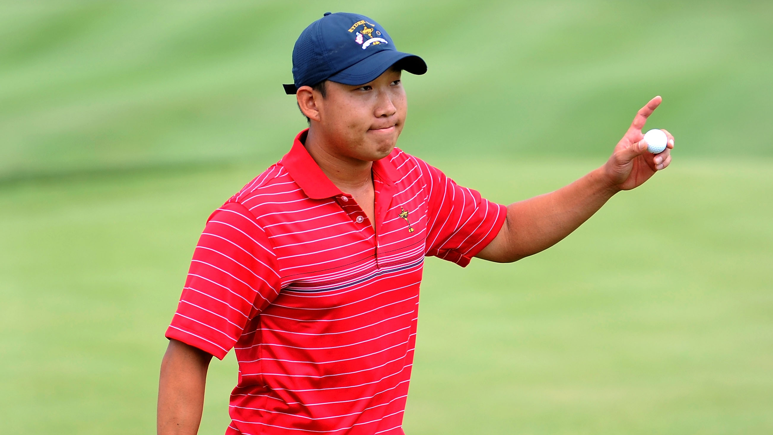 Anthony Kim during the Ryder Cup