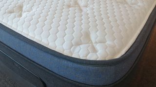 Helix Midnight Luxe mattress, close up