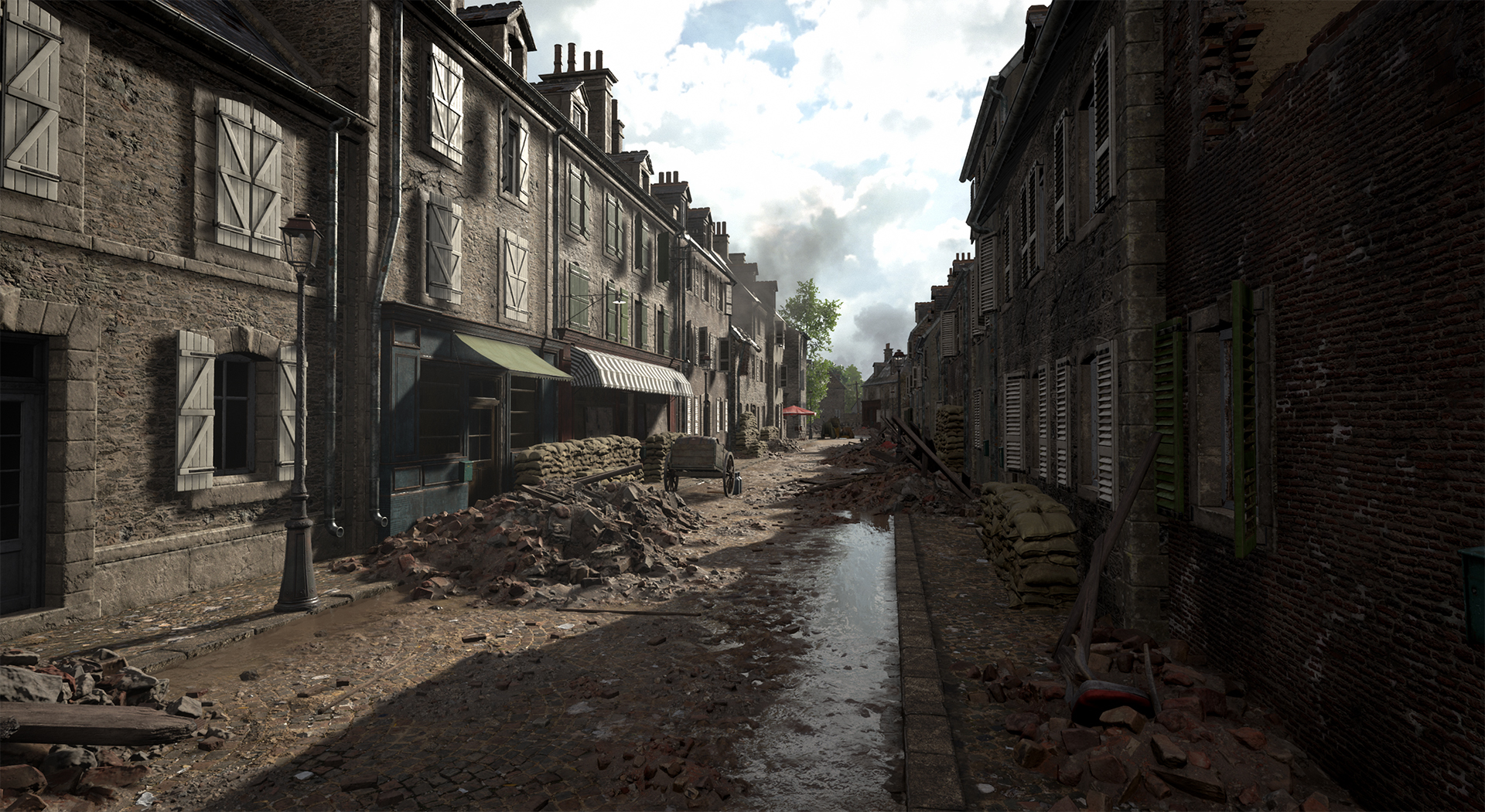 Hell Let Loose's upcoming Carentan map looks like hellish, dense urban ...