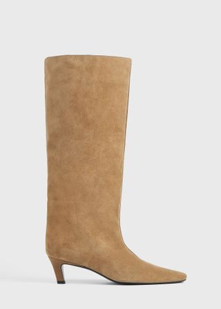 The Wide Shaft Boot Caramel