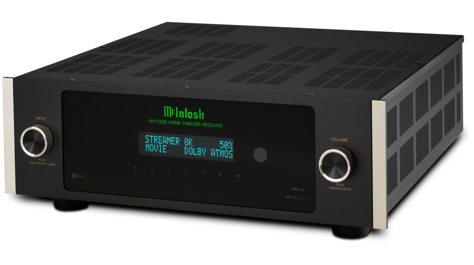 McIntosh launches MHT300 AV receiver with HDMI 2.1, 8K and Dolby Atmos