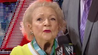 Betty White on Monday Night Raw