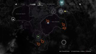 Destiny 2 season of the lost tracing the stars 2 atlas skews locations map