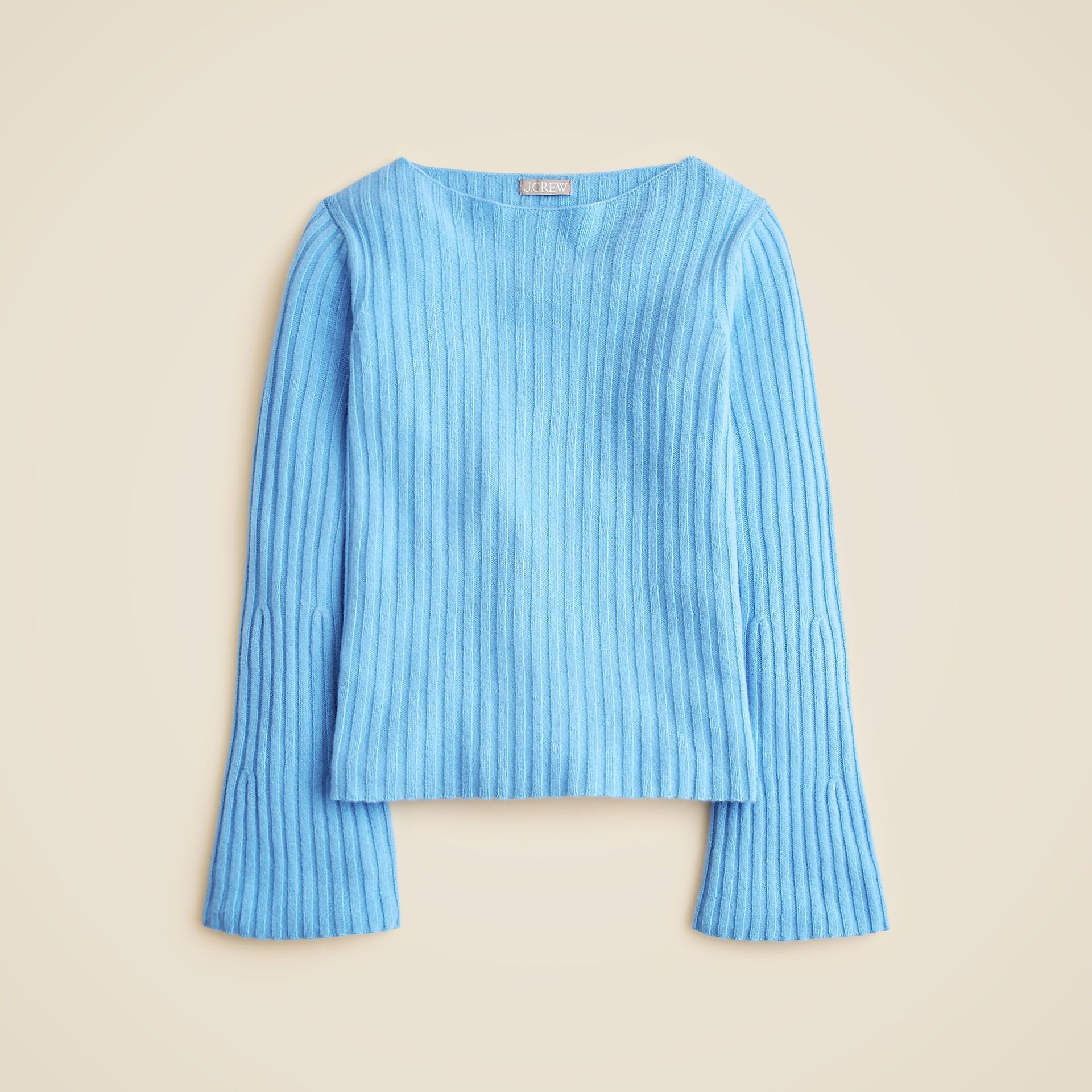 jcrew, Ribbed Boatneck Sweater in Vintage Wool