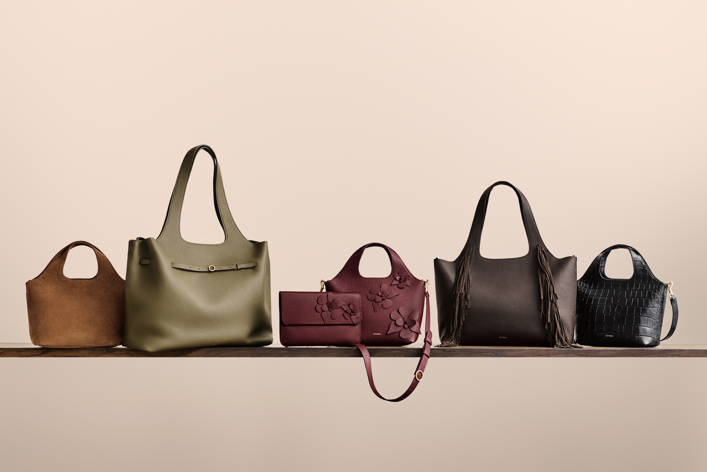 Cuyana's System Tote fifth-anniversary collection.