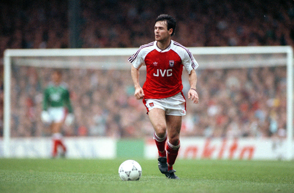 6 October 1990 - English Football Division One - Arsenal v Norwich - Anders Limpar of Arsenal. - Photo by Mark Leech / Offside