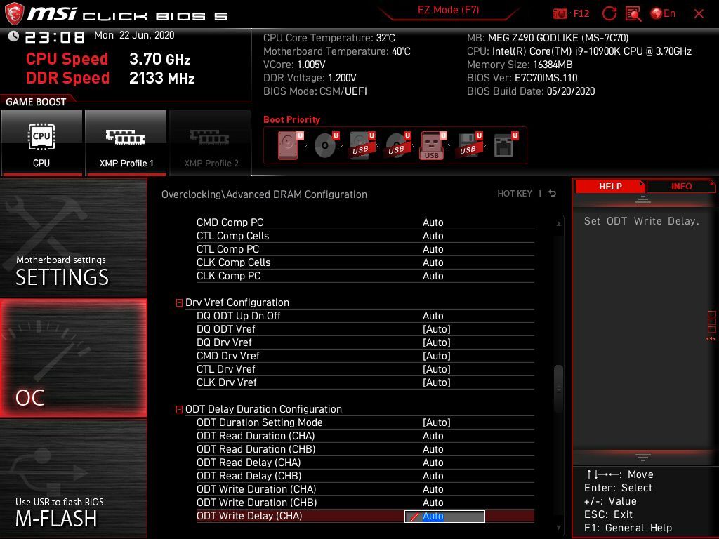 MSI MEG Z490 Godlike