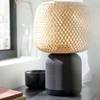SYMFONISK Speaker Lamp with WiFi Bamboo: $249.99