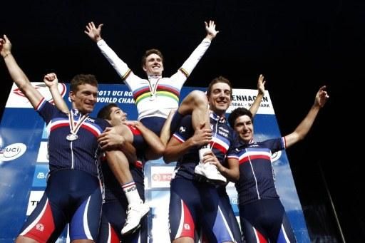 The French U23 team has plenty to celebrate.
