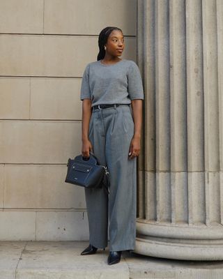 Taffy Msipa 6 Elevated Basics That Make Any Outfit Look Expensive Gray Separates All Gray Outfits