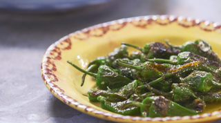How to cook padron peppers