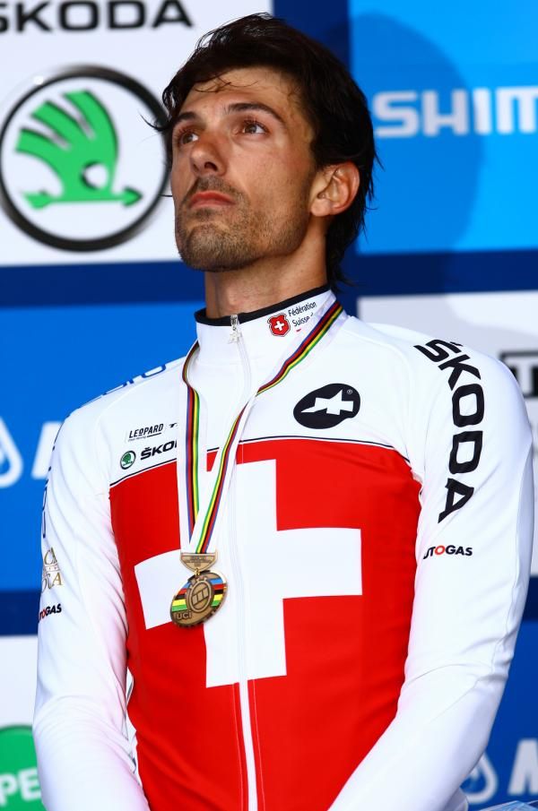 Former world champion Fabian Cancellara had to settle for third.