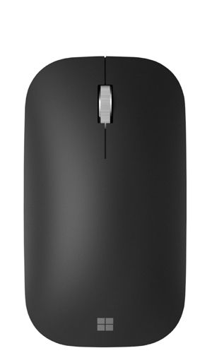 black modern mobile mouse