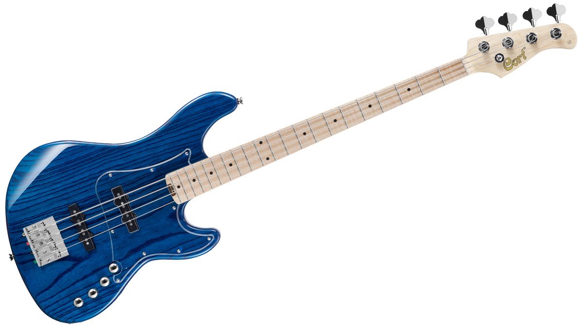Cort equips new GB74JJ bass guitar with double jazz pickups 