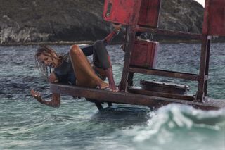 Blake Lively in deep water