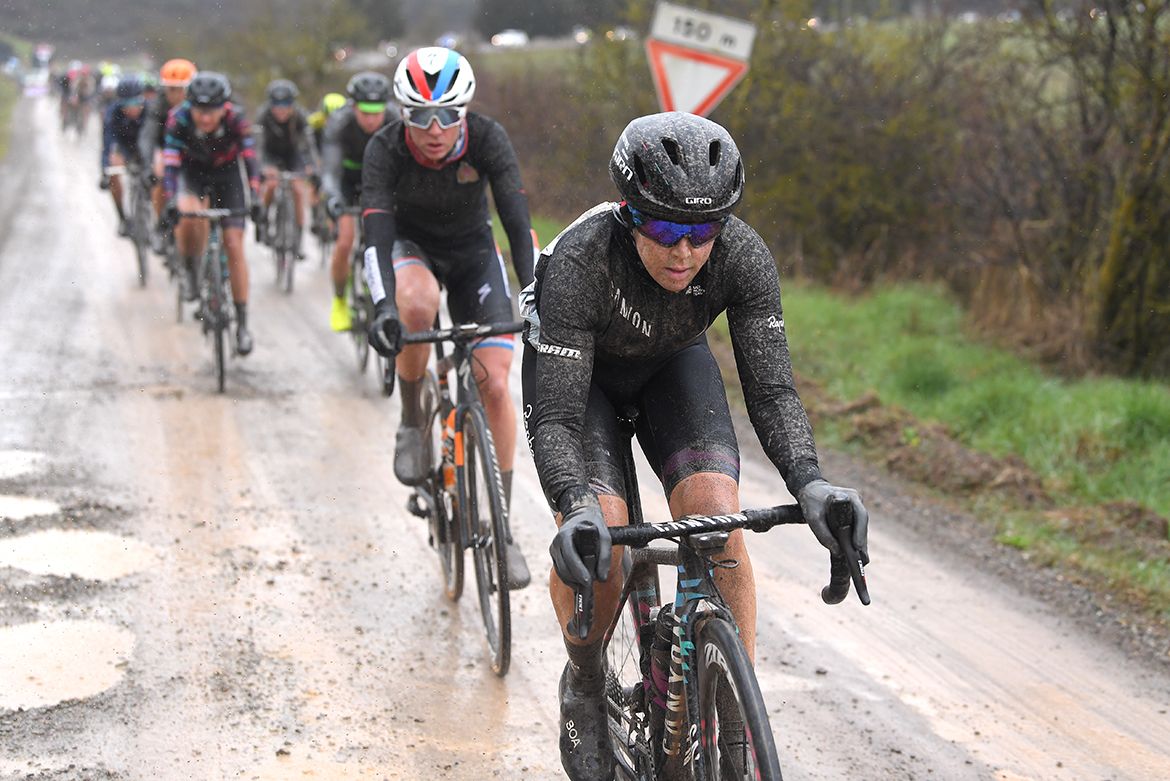 Tiffany Cromwell on the mud