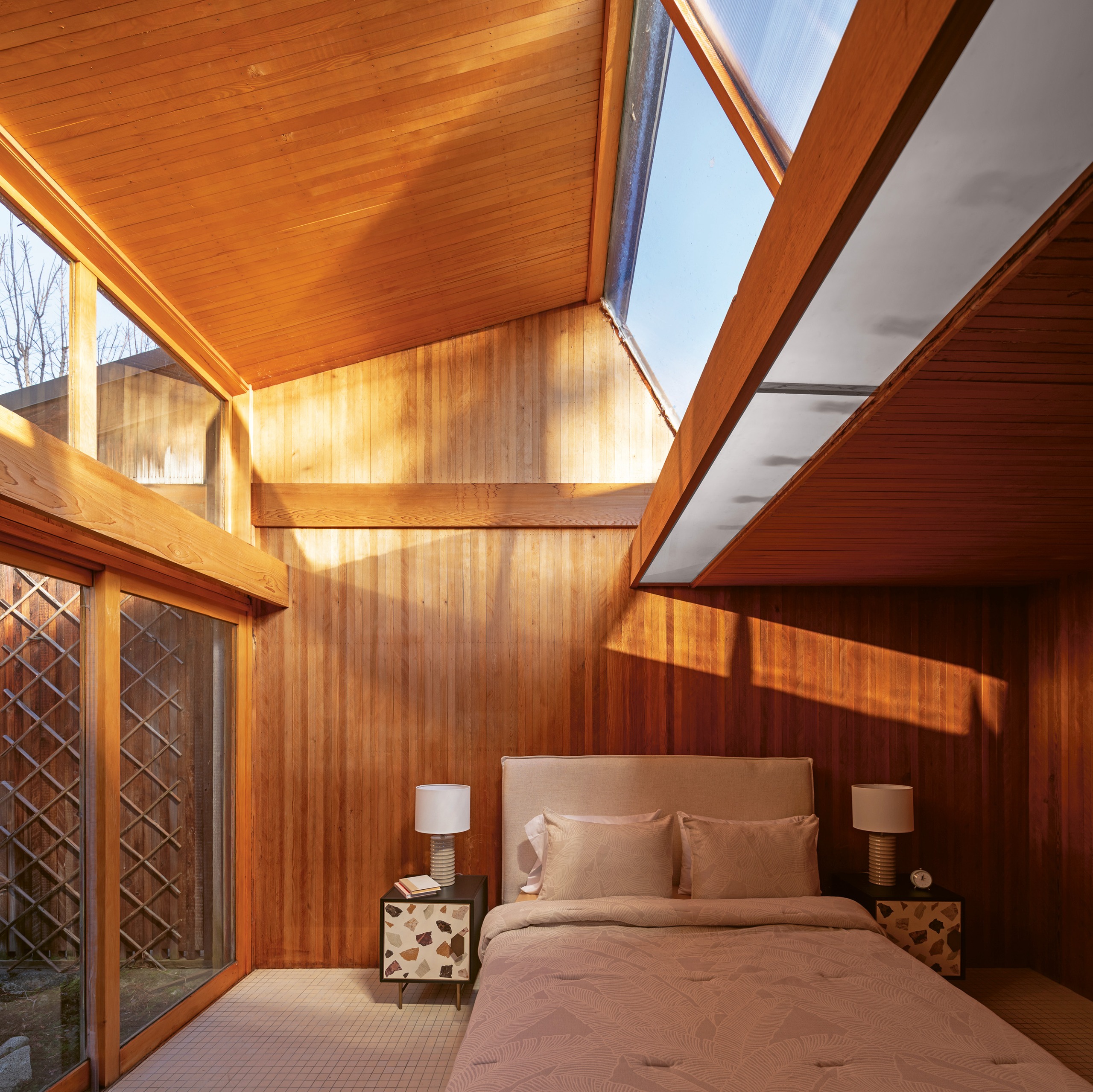 Frank Perry | Arthur Erickson - The bedroom, Vancouver
