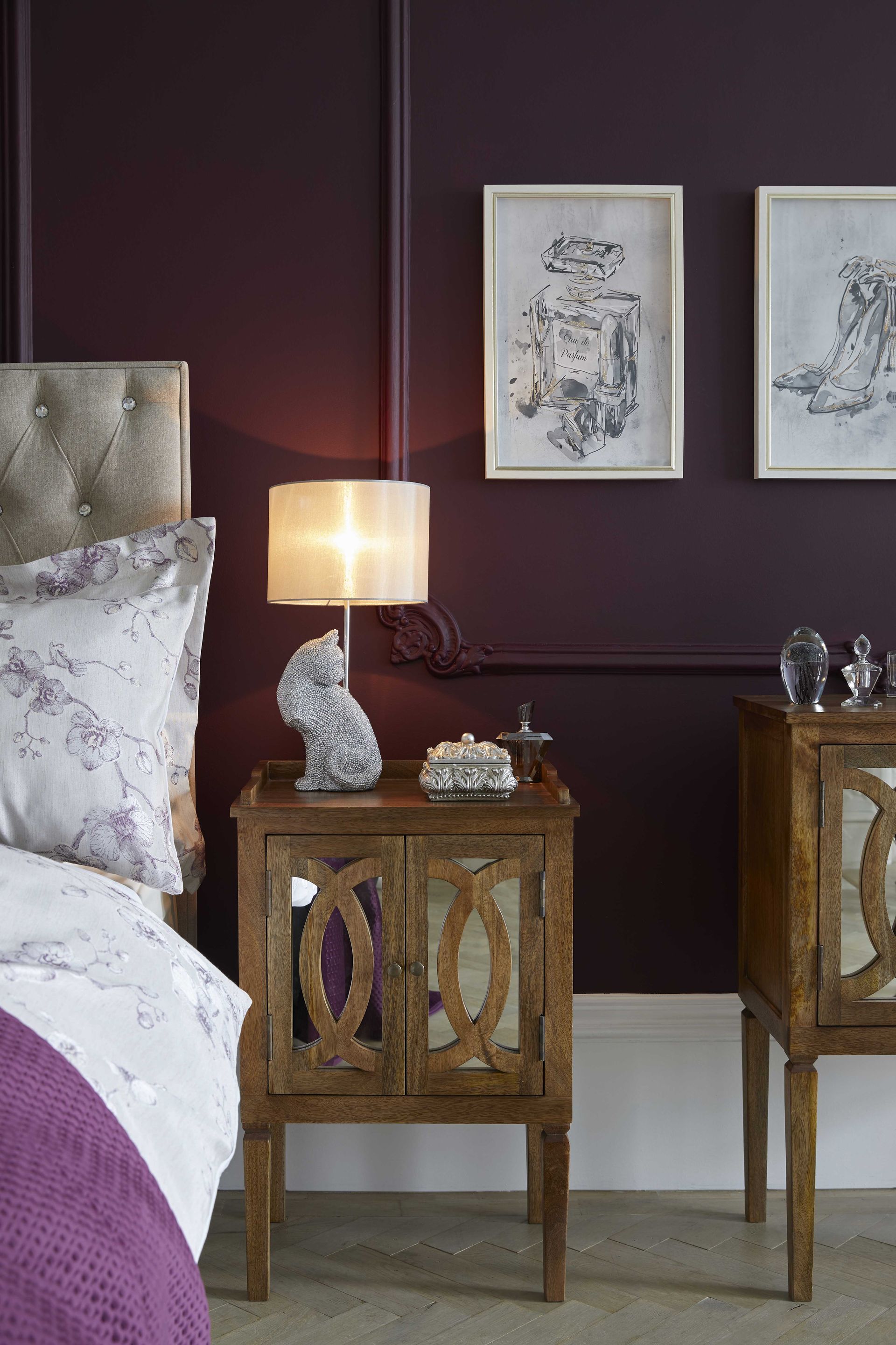 This Dunelm lighting is giving us come-to-bed eyes... and we like it ...
