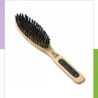The Kent perfect for smoothing narrow oval bristle brush is one of the best brushes for curly hair available on the market
