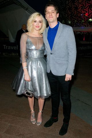 Fearne Cotton and Jesse Wood at the Brit Awards 2014