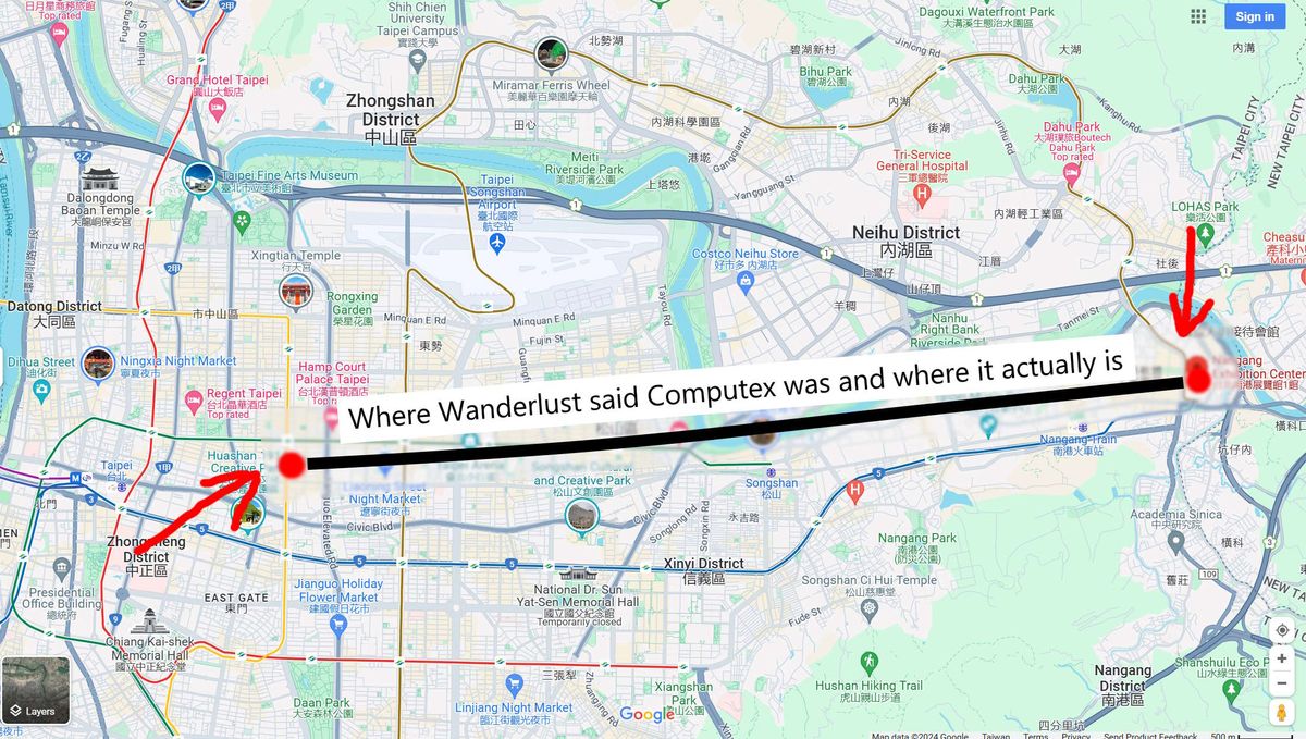 Where Computex actually is