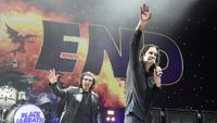 Black Sabbath onstage on "The End Tour"