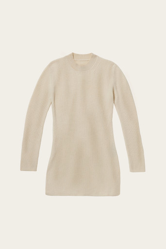 Cashmere Tunic - Cream
